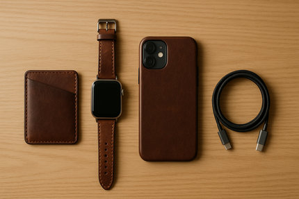 The 2025 Apple EDC Kit: Universal Charging, Handcrafted Leather, and Fewer Things Done Better
