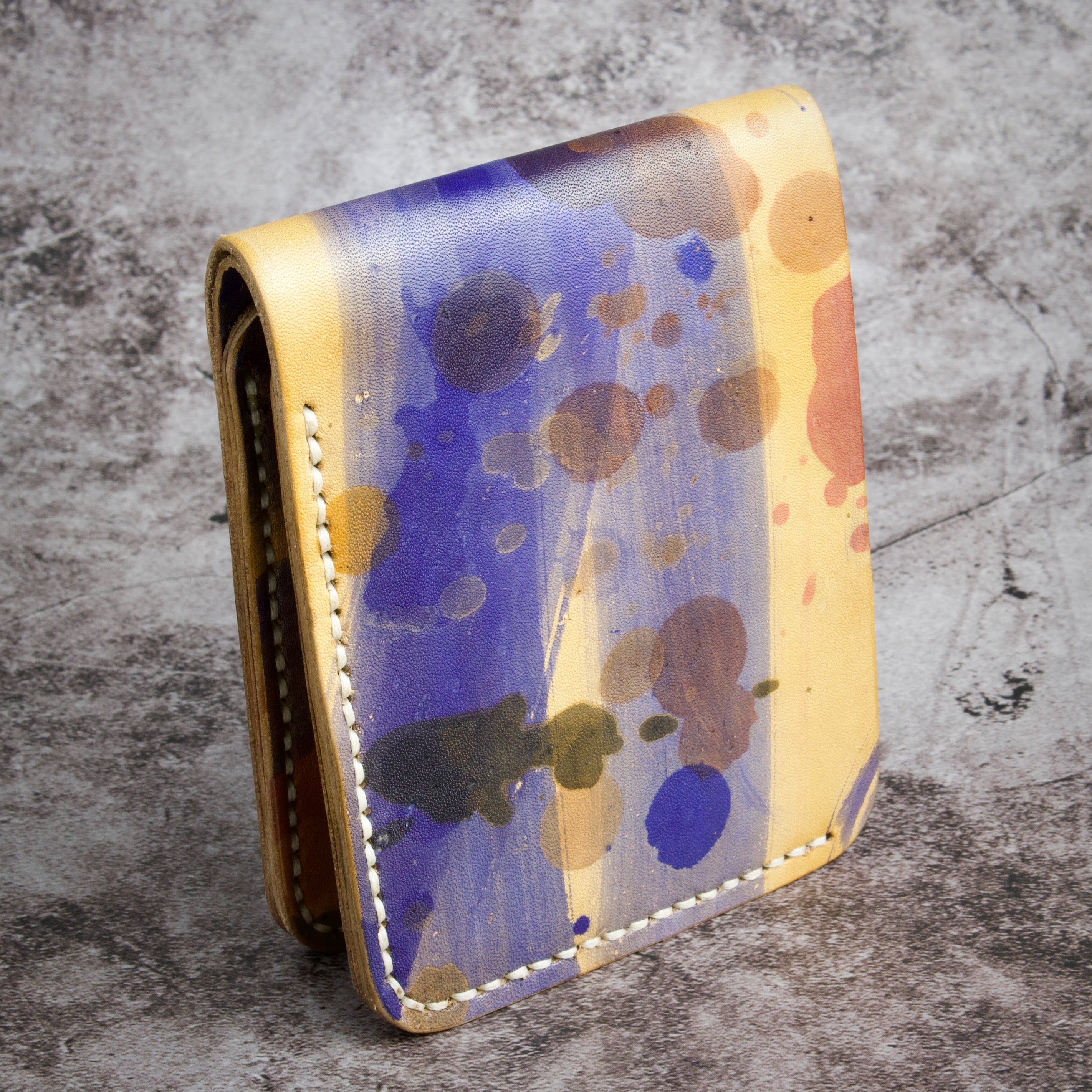 Canvas Chaos – Klassische faltbare Geldbörse