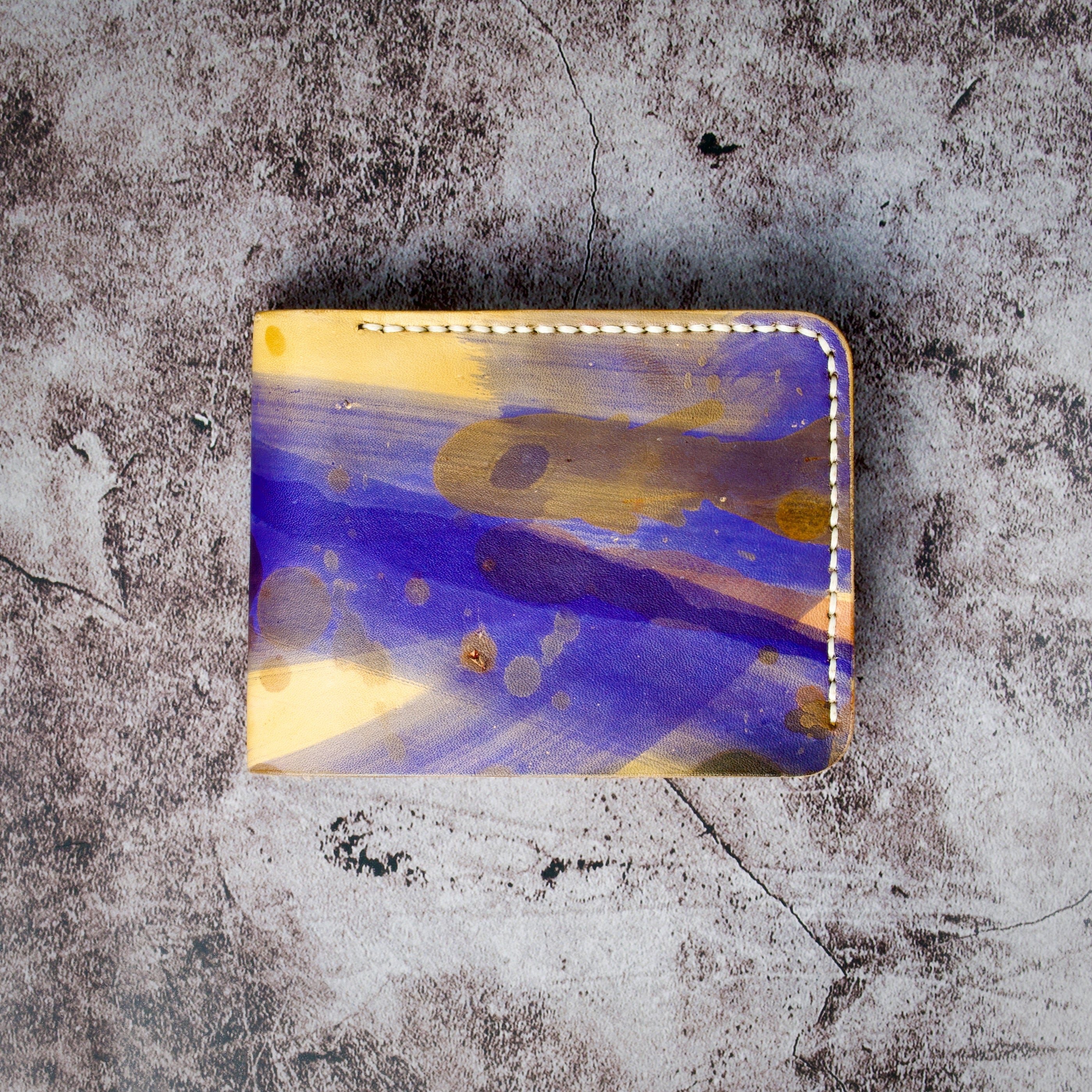 Canvas Chaos – Klassische faltbare Geldbörse