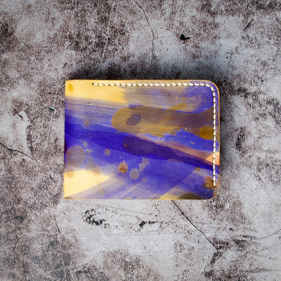 Canvas Chaos – Klassische faltbare Geldbörse