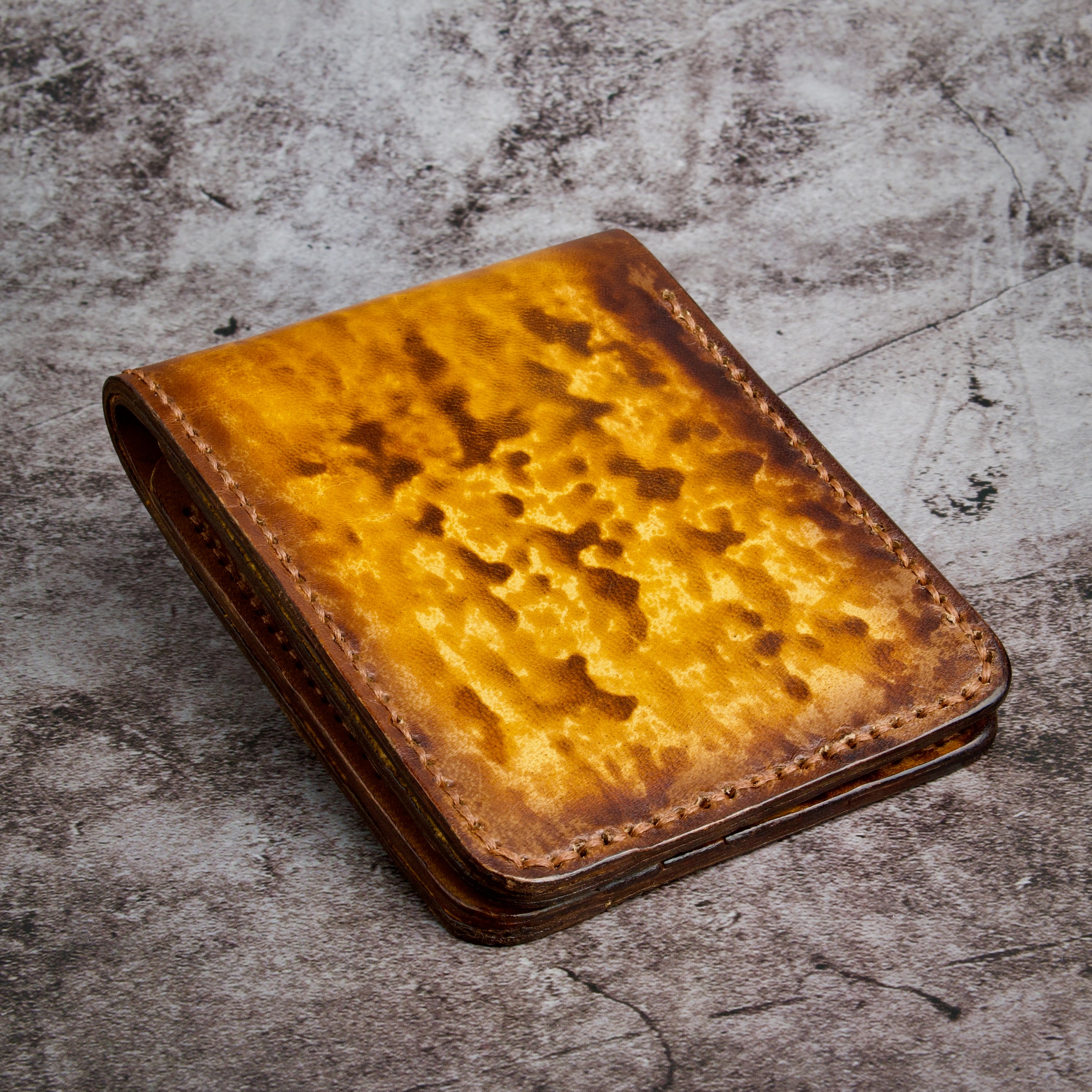 Canvas Flame – Klassische faltbare Geldbörse