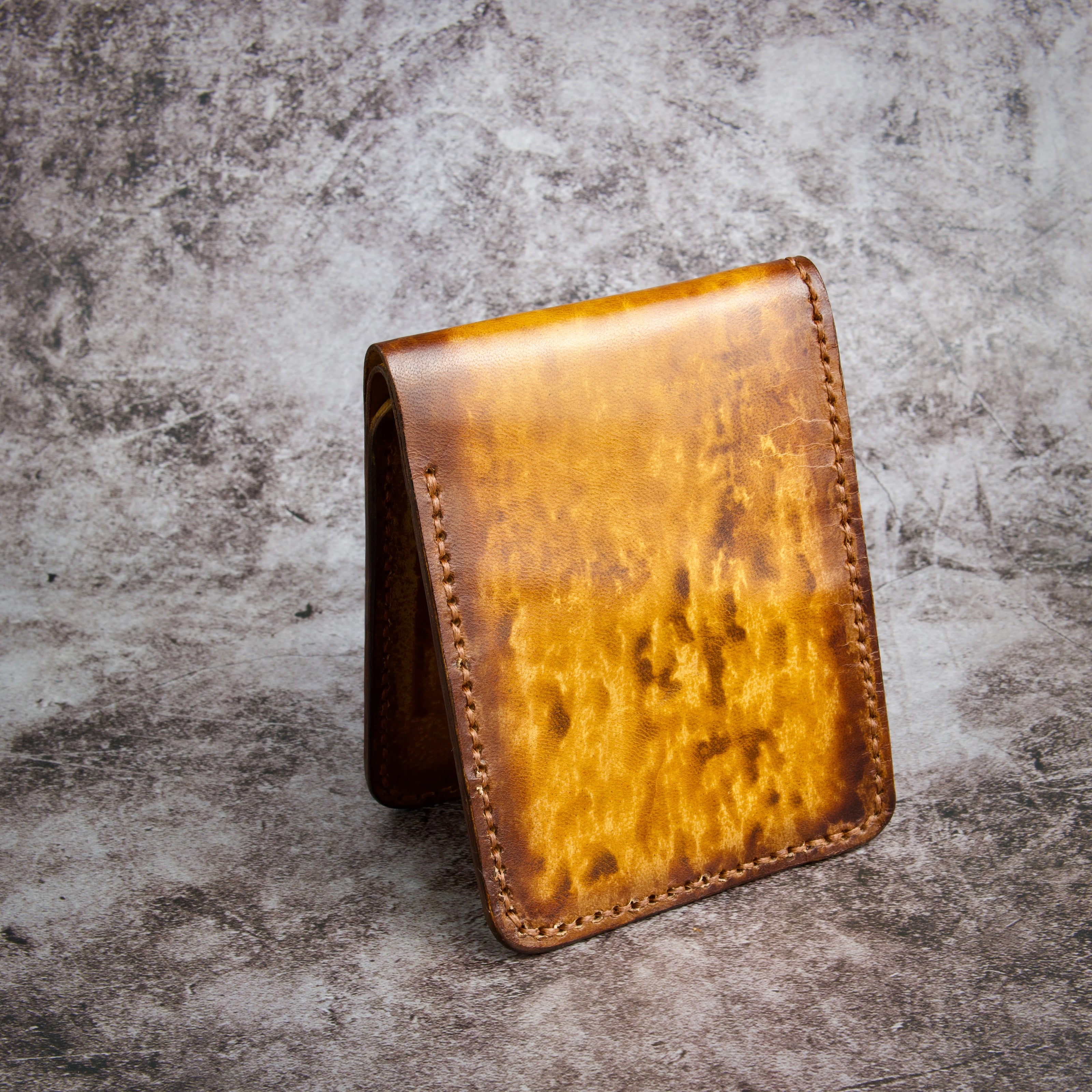 Canvas Flame – Klassische faltbare Geldbörse