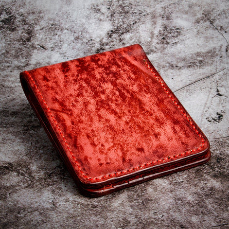 Canvas Flame – Klassische faltbare Geldbörse