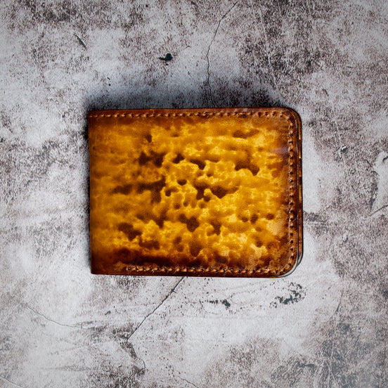 Canvas Flame – Klassische faltbare Geldbörse