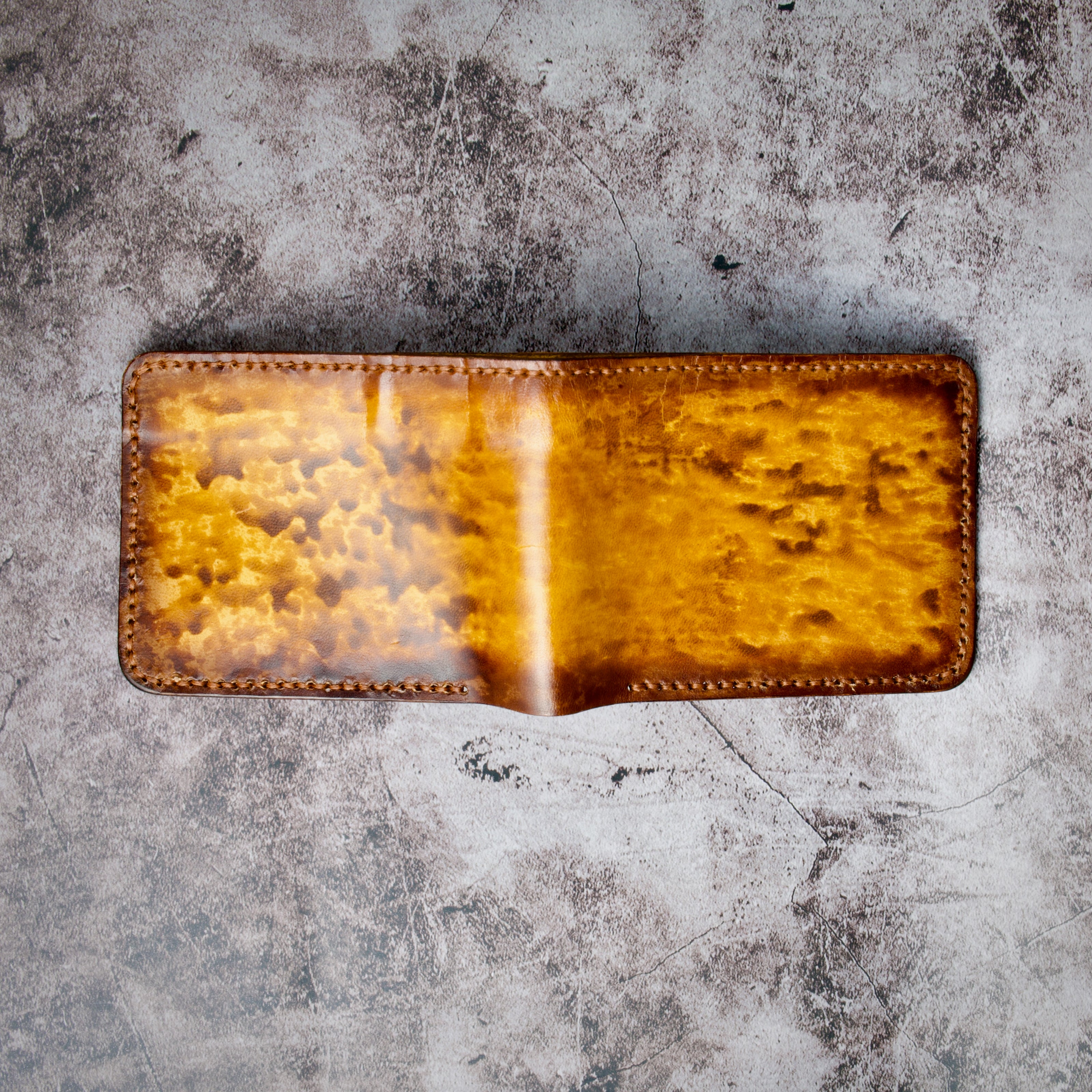 Canvas Flame – Klassische faltbare Geldbörse