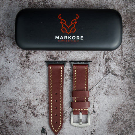 Hour Line – Apple Watch Lederarmband