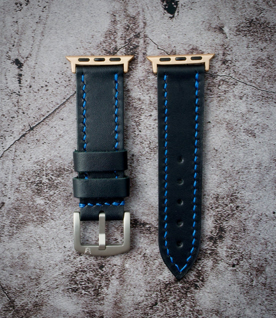 Hour Line – Apple Watch Leather Strap