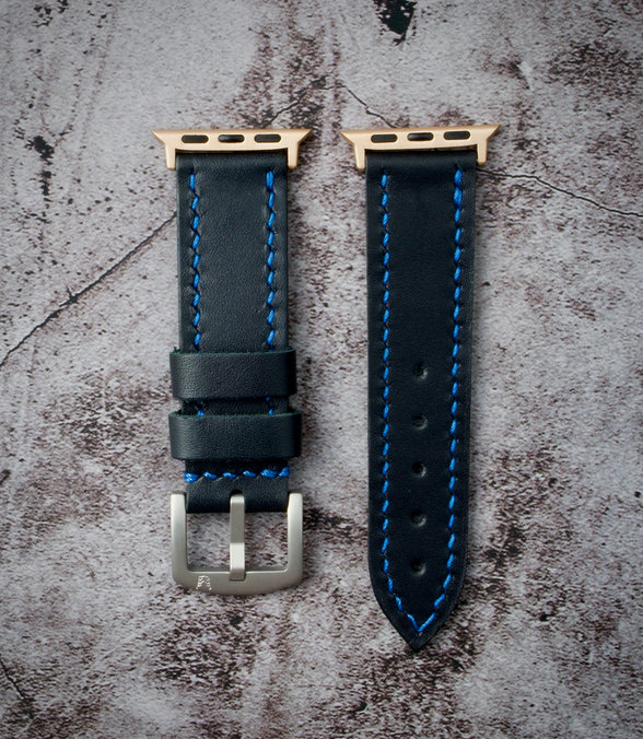Hour Line – Apple Watch Leather Strap