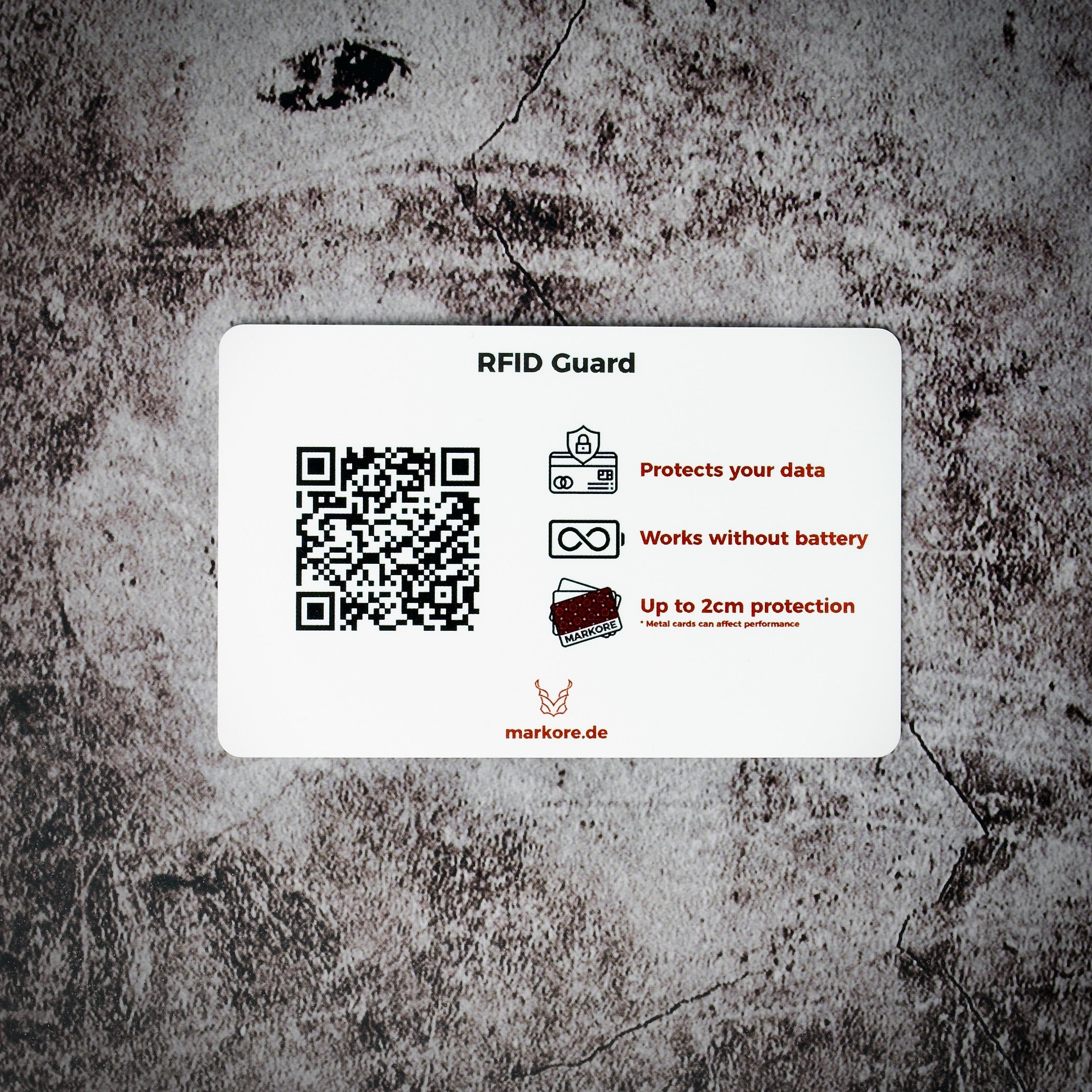 Indus Schild - RFID-Schutzkarte