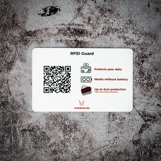 Indus Schild - RFID-Schutzkarte