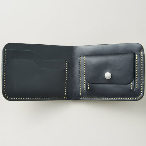 Indus Sultan | Klassische Faltbare Geldbörse aus Vollnarbenleder mit Krokoprägung