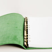 Nachfüllbares Leder-Notizbuch B5 aus Vollnarbenleder | Shandur Binder