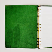 Nachfüllbares Leder-Notizbuch B5 aus Vollnarbenleder | Shandur Binder