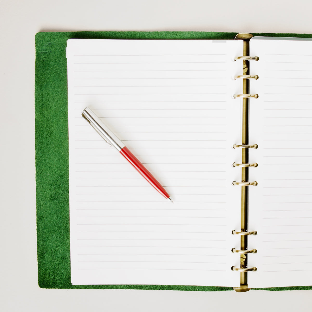 Nachfüllbares Leder-Notizbuch B5 aus Vollnarbenleder | Shandur Binder