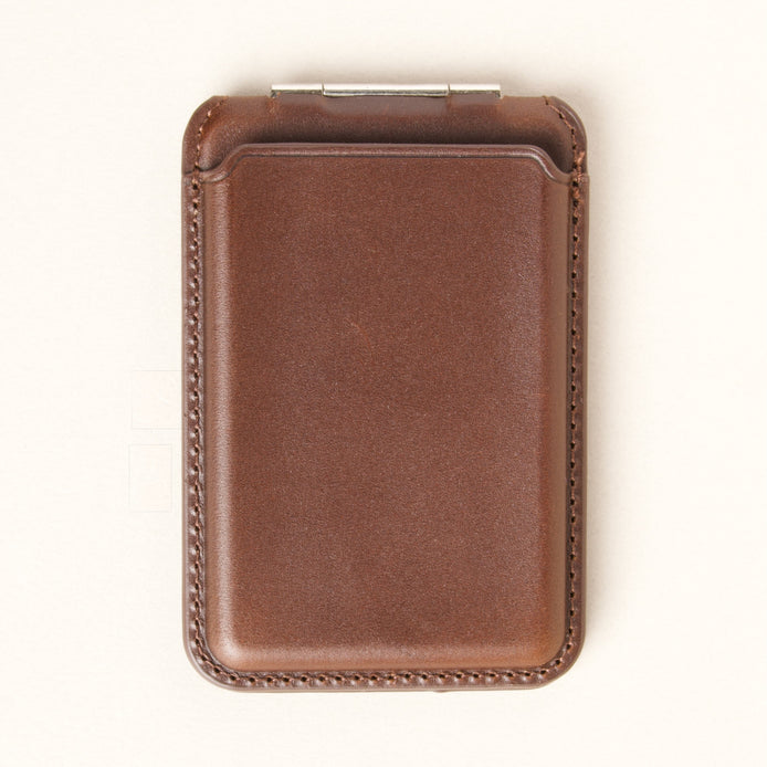 Leather MagSafe Wallet with Stand | Mag Lift