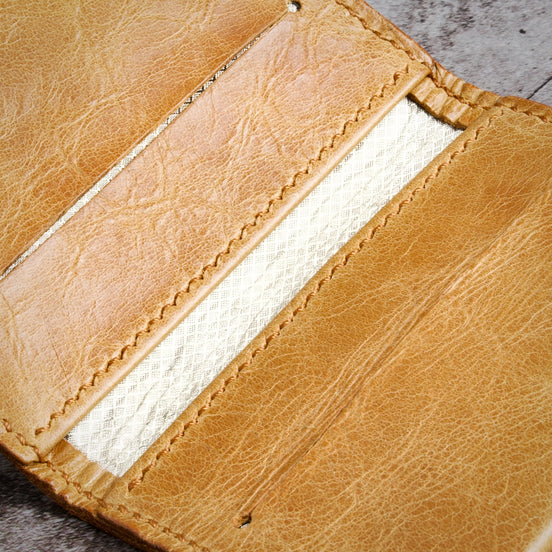 RFID-Schutz, Minimalistischer Faltbarer Kartenhalter | Markore Natural™