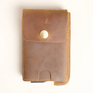 Pop-Up Leather Mini Wallet – Vintage Finish | Passu Rise