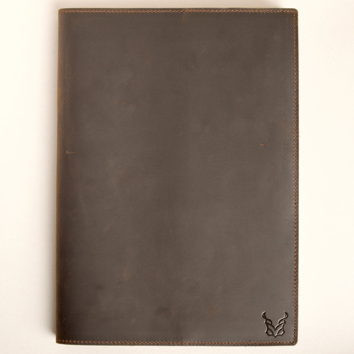 Nachfüllbares B5-Notizbuch aus Leder mit Stiftschlaufe | Burzil Jotter