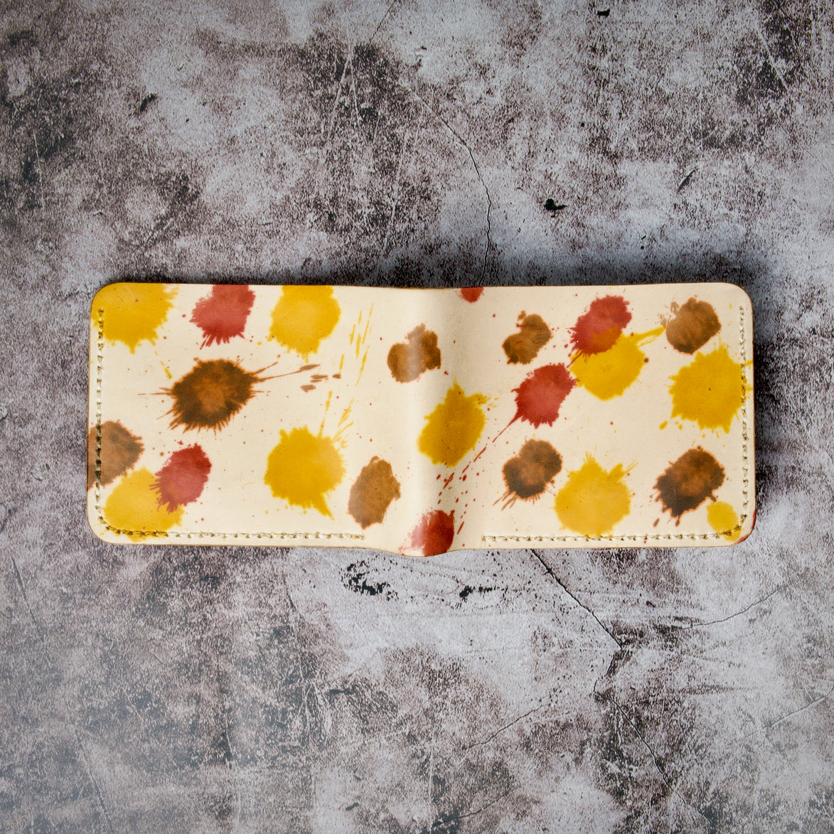 Klassische Bifold Geldbörse | Canvas Chaos