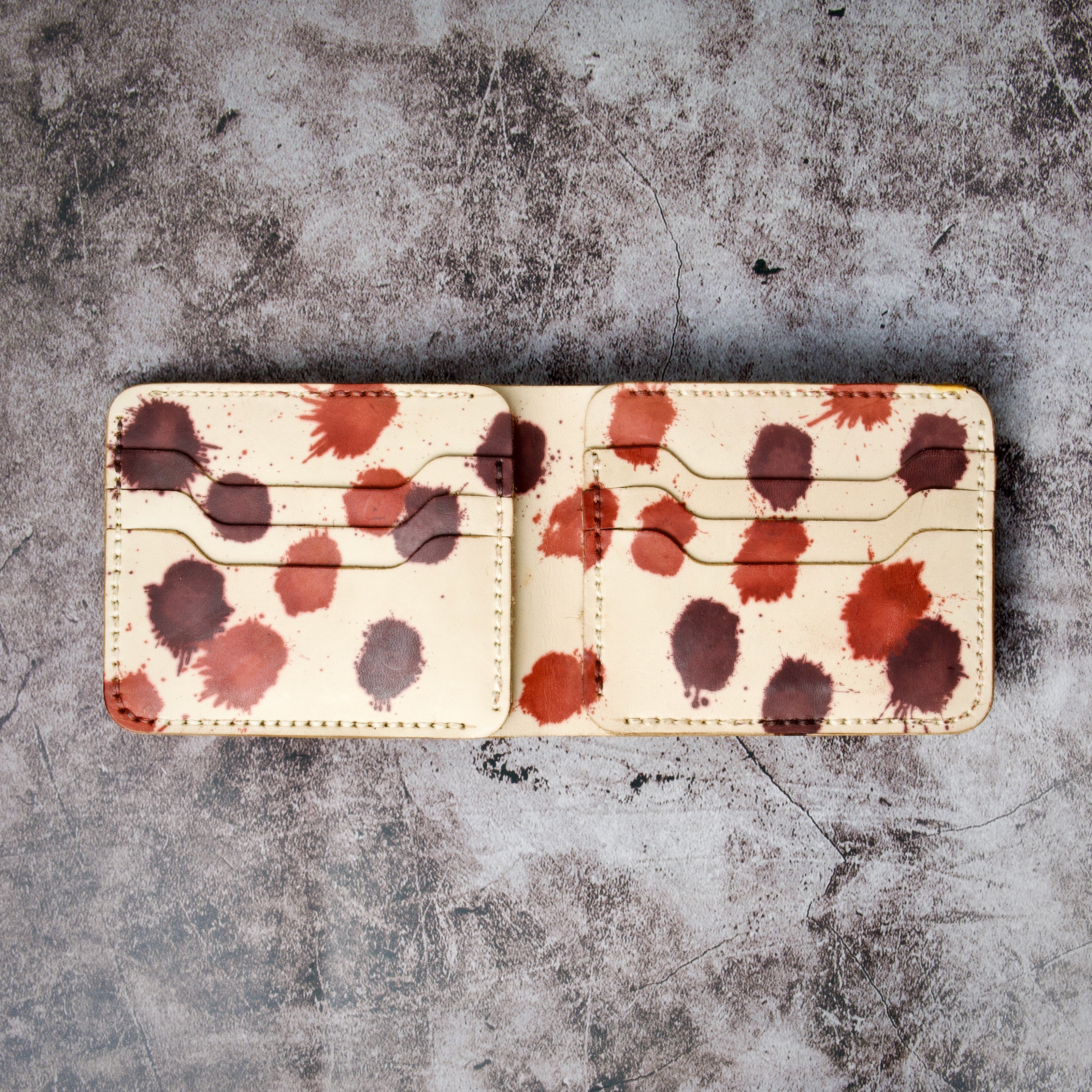 Canvas Chaos – Klassische faltbare Geldbörse